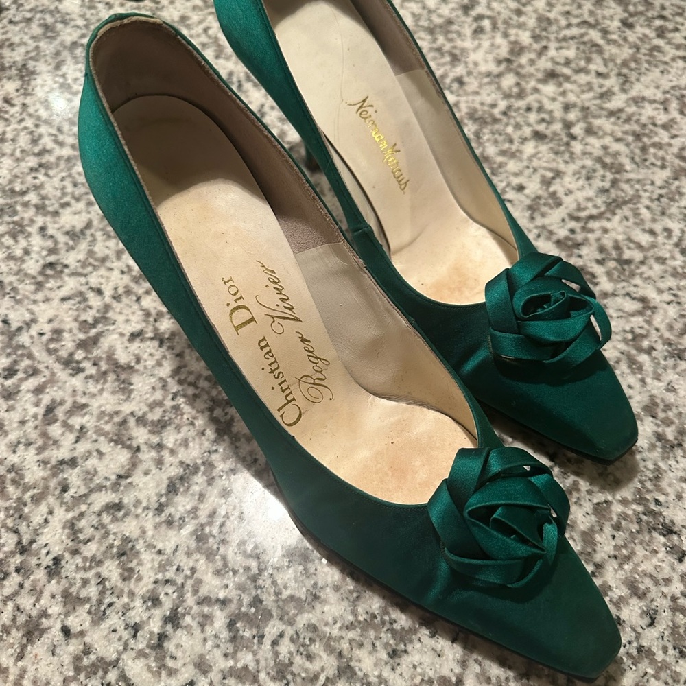 ‼️Dior green heels